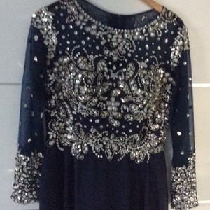 Luxury Jeweled & Sequin Formal Gown